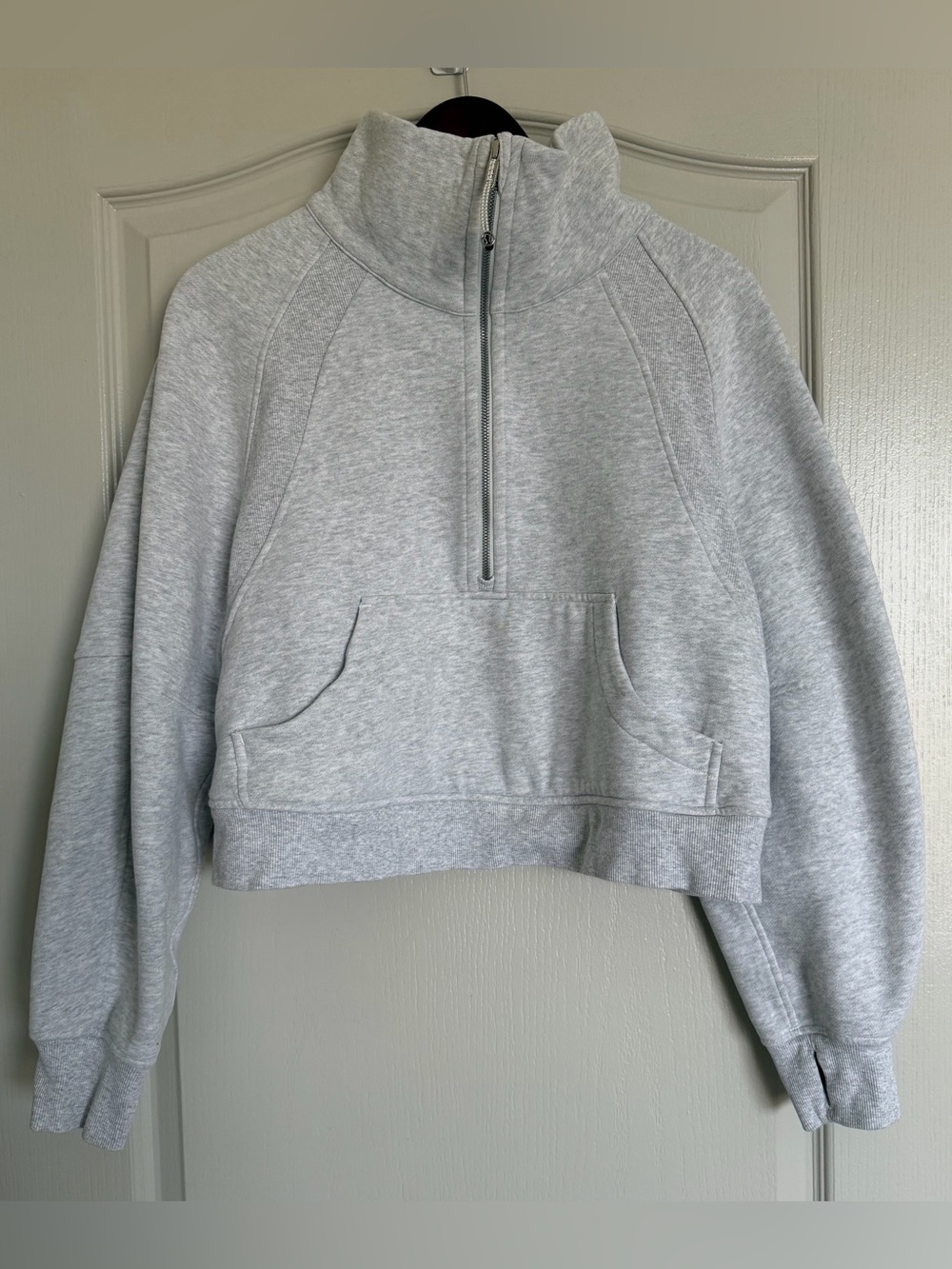 Scuba Oversized Funnel-Neck Half Zip